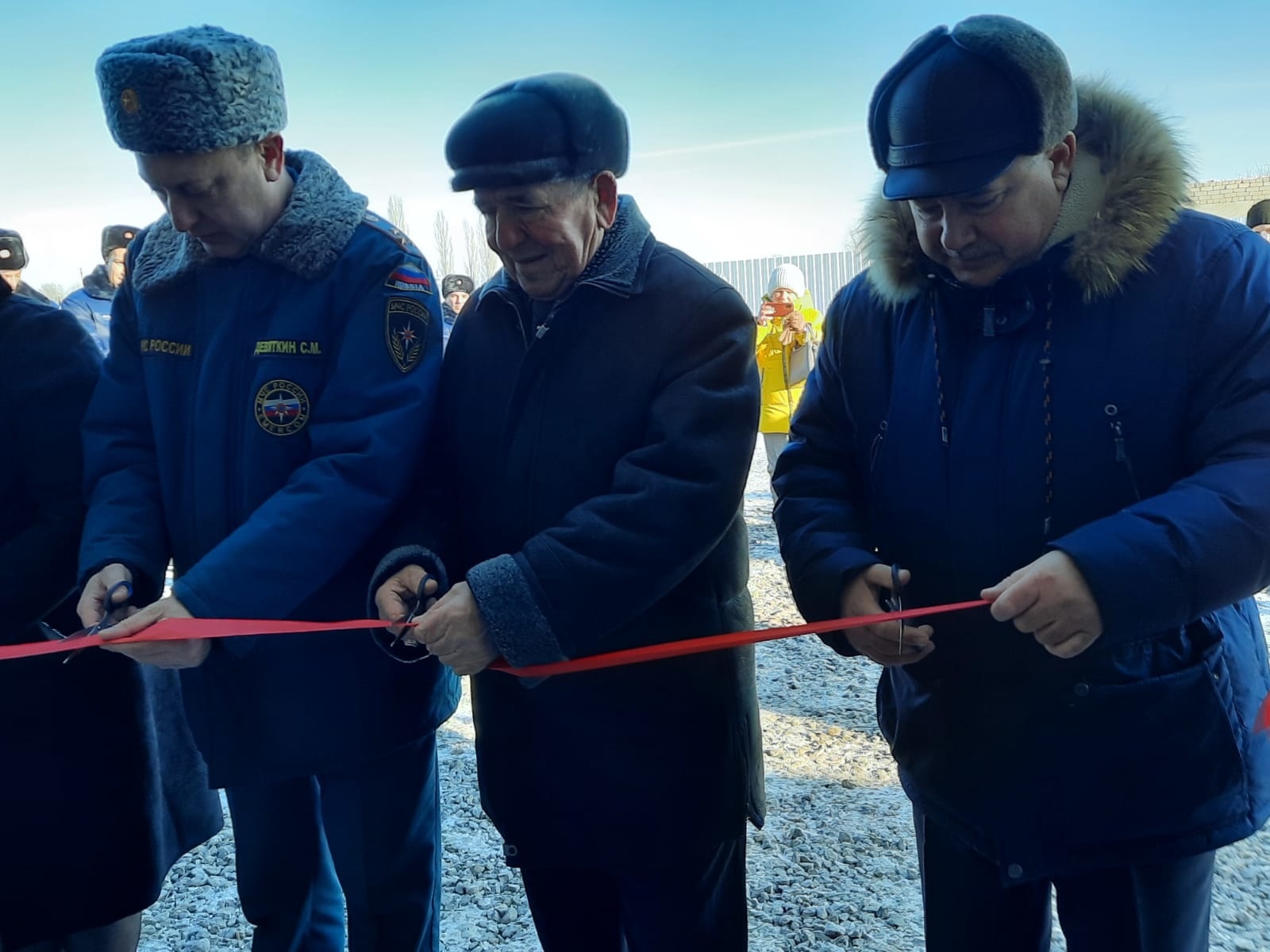 В Волгоградской области открыли 105-е по счету подразделение региональной  противопожарной службы - Новости - Главное управление МЧС России по  Волгоградской области