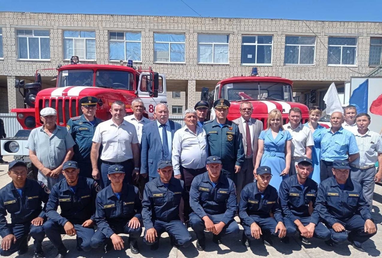 В Палласовском районе приступило к работе новое пожарное депо - Новости -  Главное управление МЧС России по Волгоградской области